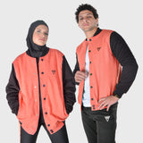 champs land - "No quitters just champs" Baseball Jacket