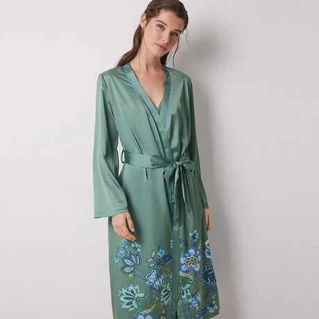 Women Secret	- Midi Robe With Flowers for women - sold by FIG