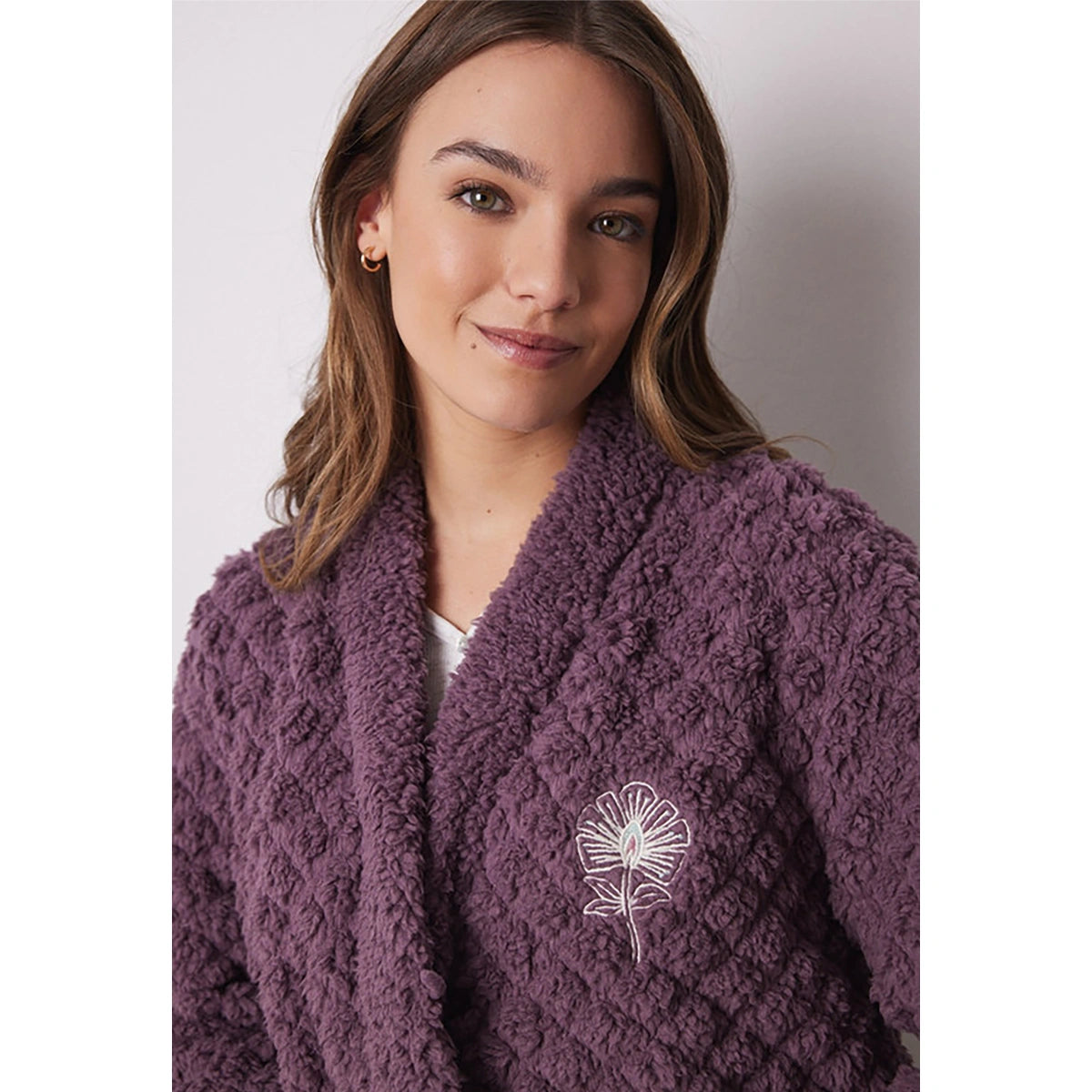 Women Secret	- Quilted Sheepskin Short Robe for women - sold by FIG