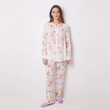 Women Secret	- Long Viscose Flower Shirt Pajamas for women - sold by FIG