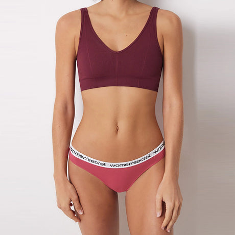 Women Secret	- Pack Of 7 Classic Cotton Panties With Logo for women - sold by FIG