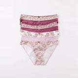 Women Secret	- Pack Of 7 Classic Plain And Printed Cotton Panties for women - sold by FIG