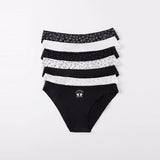 Women Secret	- Pack Of 7 Classic Plain And Printed Cotton Panties for women - sold by FIG