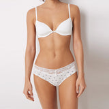 Women Secret	- Wide Panty With Printed Cotton And Lace for women - sold by FIG