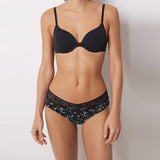 Women Secret	- Wide Panty In Print Cotton And Lace for women - sold by FIG