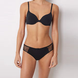 Women Secret	- Wide Cotton Panty With Lace And Bow for women - sold by FIG