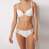 Women Secret	- Wide Cotton Panty With Lace And Bow for women - sold by FIG