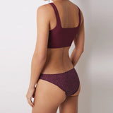 Women Secret	- Brazilian Microfiber Panty With Carmine Ruching for women - sold by FIG
