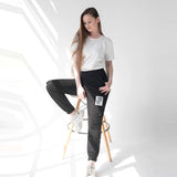 Eva Fashion - Badge Cargo Sweatpants