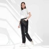 Eva Fashion - Badge Cotton Sweatpants