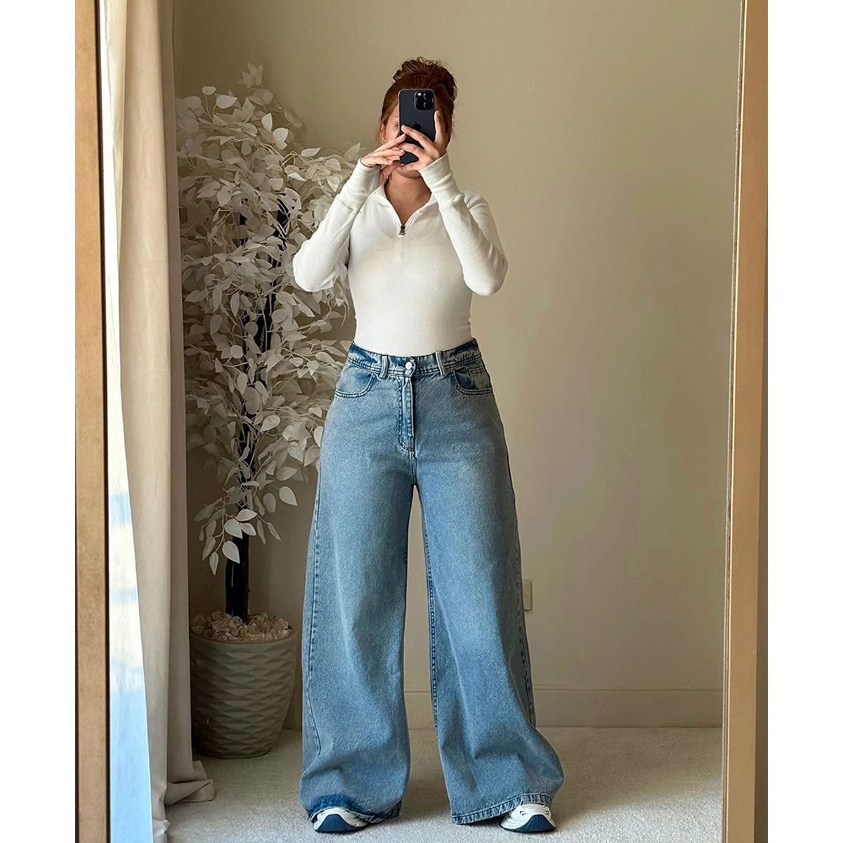 Eva Fashion - Ultra Wide-Leg Denim