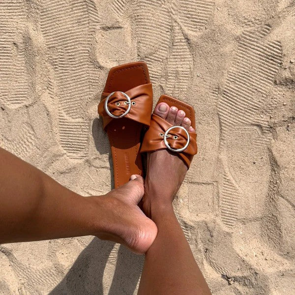 Katee - PANDILLA TAN SLIPPERS