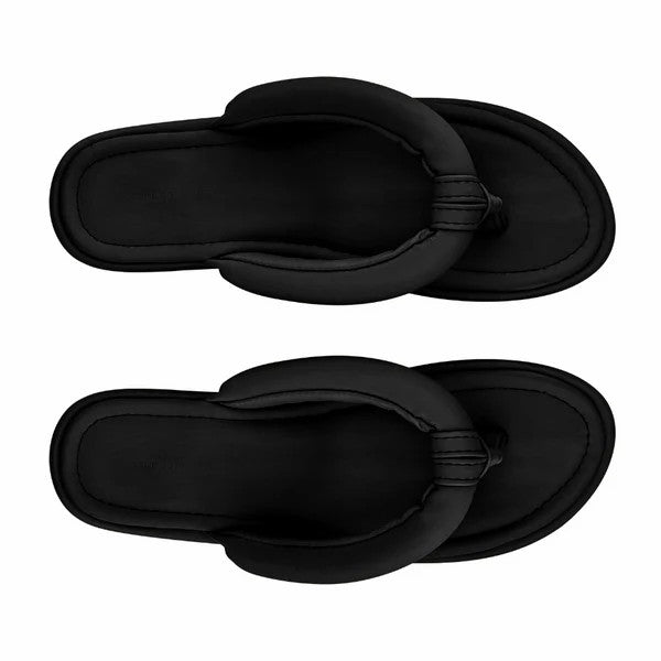 Katee - PLAYA BLACK WATERPROOF BEACH SLIPPERS