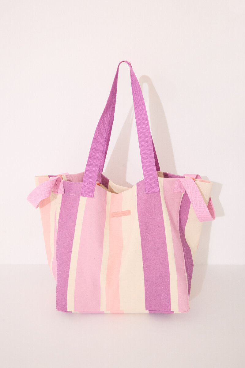 women'secret - Large canvas and raffia bag, bag - sold by FIG