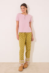 Women Secret-Short sleeve t-shirt 100% cotton pink- sold by FIG