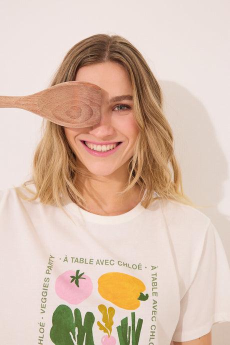 Women Secret-Short sleeve T-shirt 100% cotton-sold by FIG