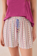 Women Secret-Viscose short with multicoloured print- sold by FIG