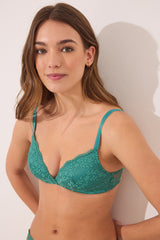 women'secret - Lace triangle bra with halter neck and padding LOVELY - sold by FIG