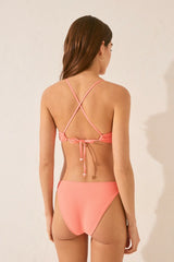 women'secret - Classic Pleated Bikini Pantyhose in Orange - sold by FIG
