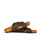 Leazus - Leather SnapX Sandal - Brown
