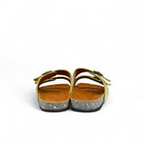 Leazus - Leather SnapDue Sandal - Beige