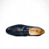 Leazus - Two-Tone Loafer - Black