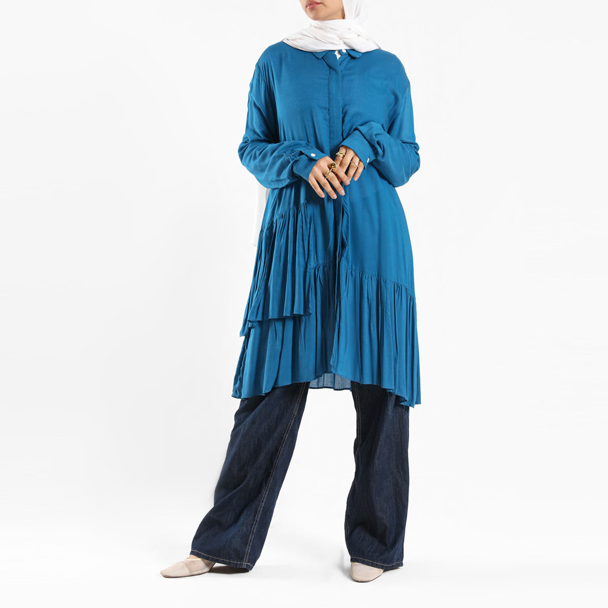 Emalina - Ruffle Shirt