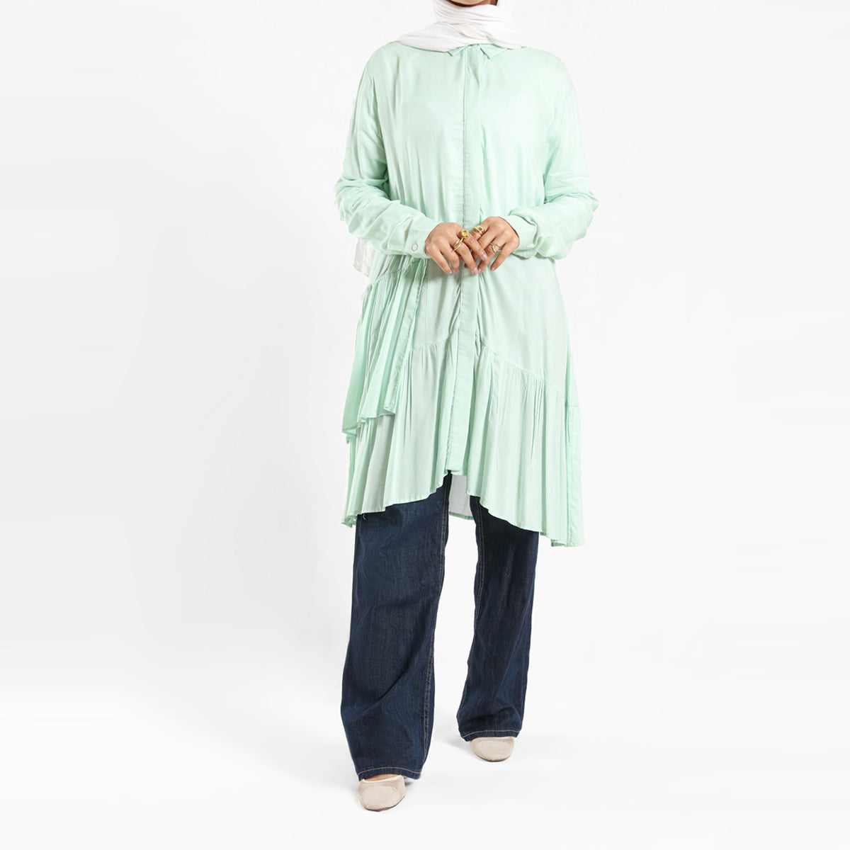 Emalina - Ruffle Shirt