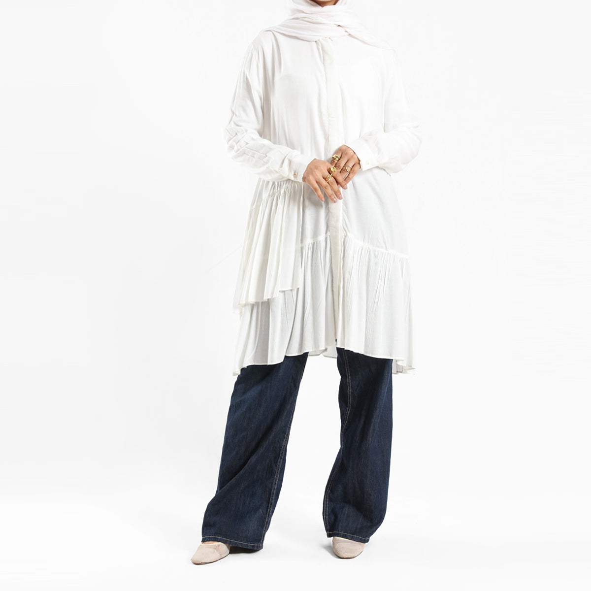 Emalina - Ruffle Shirt