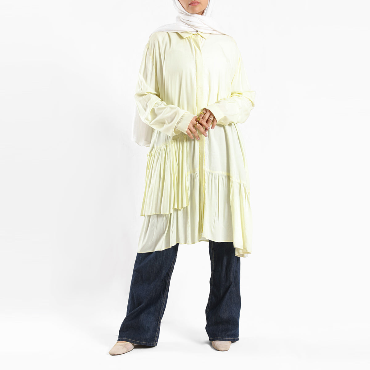 Emalina - Ruffle Shirt