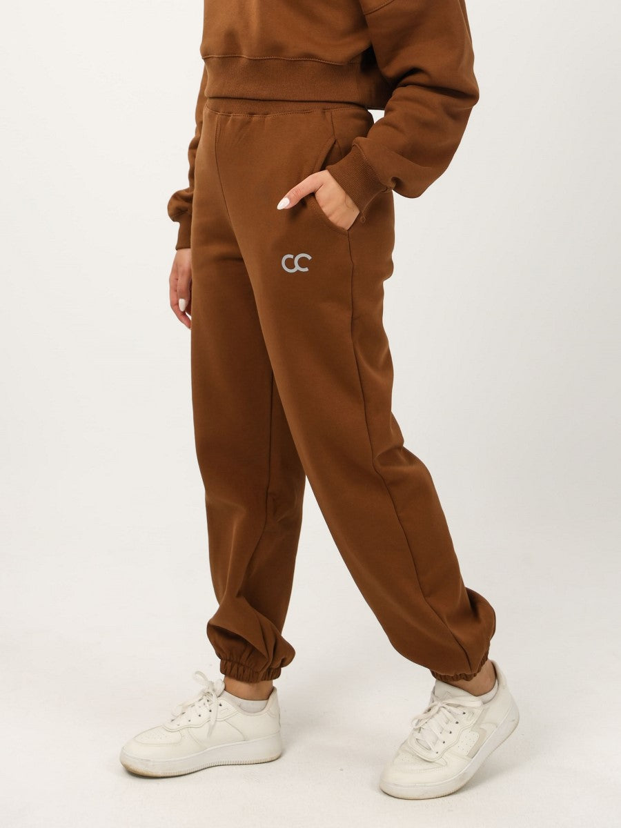 Shechick - Iconic Brown Sweatpants