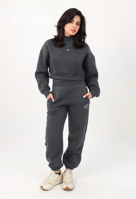 Shechick - Iconic Dark Grey Sweatpants