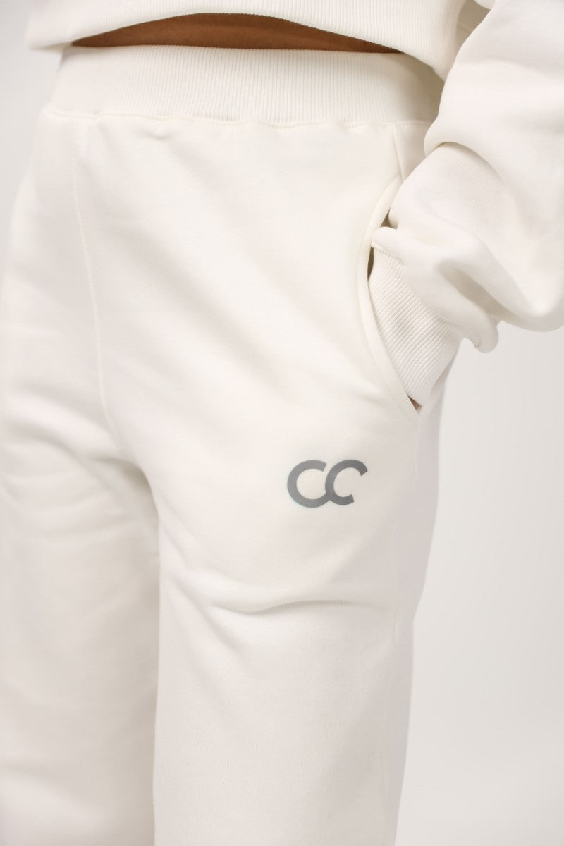 Shechick - Iconic White Sweatpants
