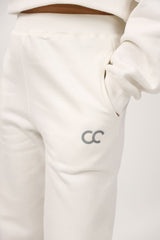 Shechick - Iconic White Sweatpants