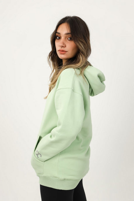 Shechick - Iconic Mint Over Sized Hoodie