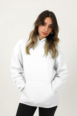Shechick - Iconic White Over Sized Hoodie