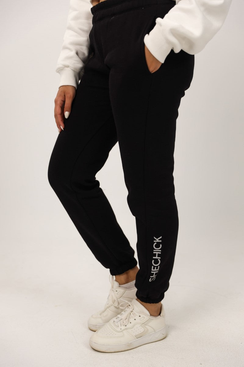 Shechick - Perfect Fit Black Sweatpants
