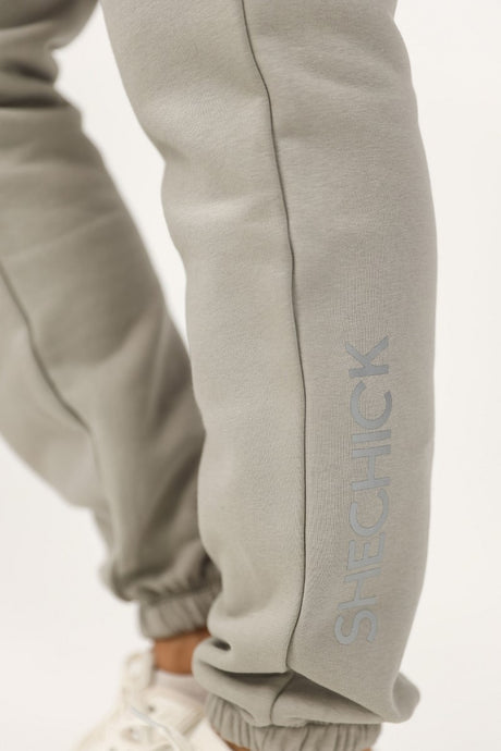 Shechick - Perfect Fit Sliver Grey Sweatpants