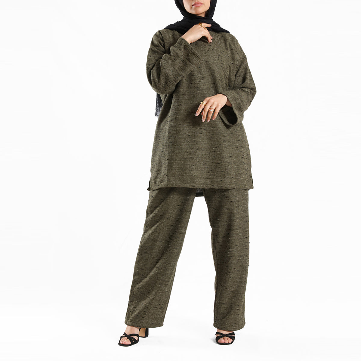 Emalina - Shiny Tweed Set