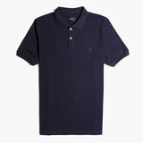 Slim Fit Polo Basic Dark Blue