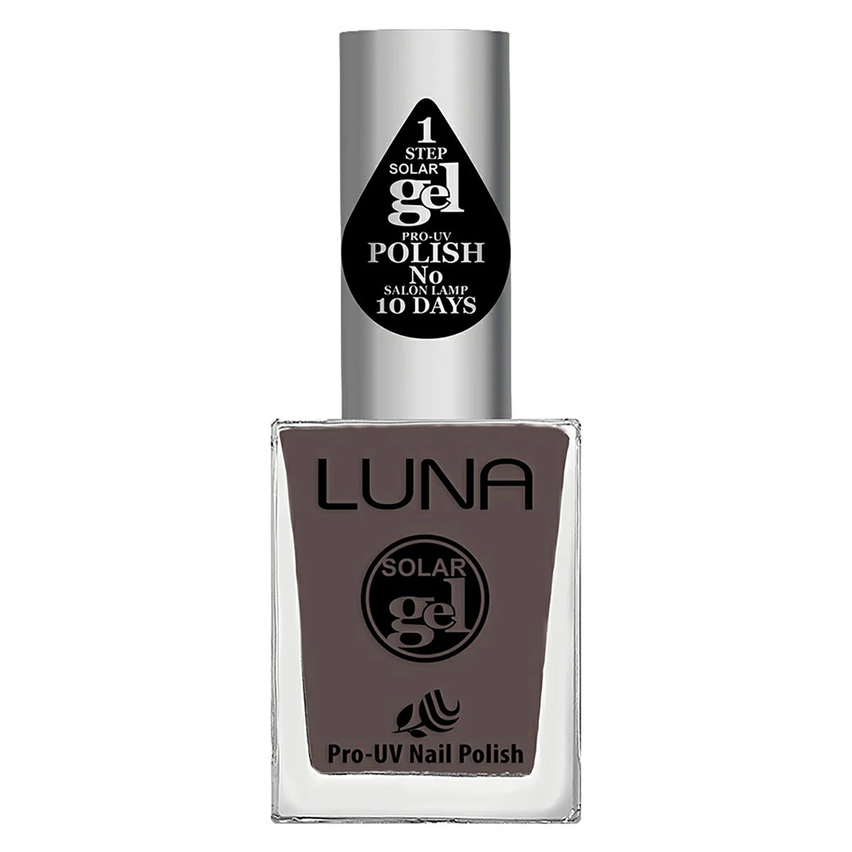 Luna - Solar Gel Nail polish - Ash Grey No.1014 - 10 ml