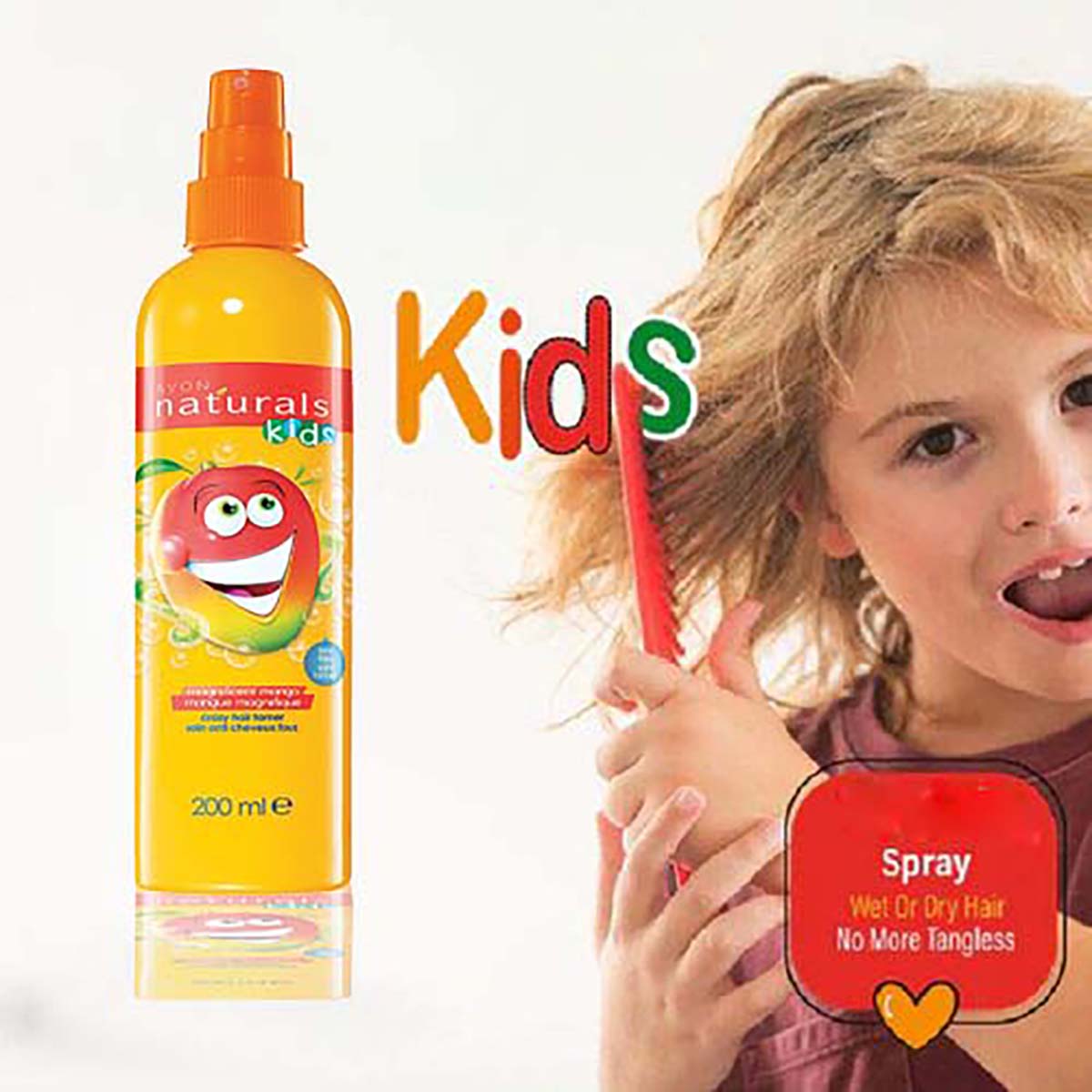 Avon - Naturals Kids Magnificent Mango Hair Tamer