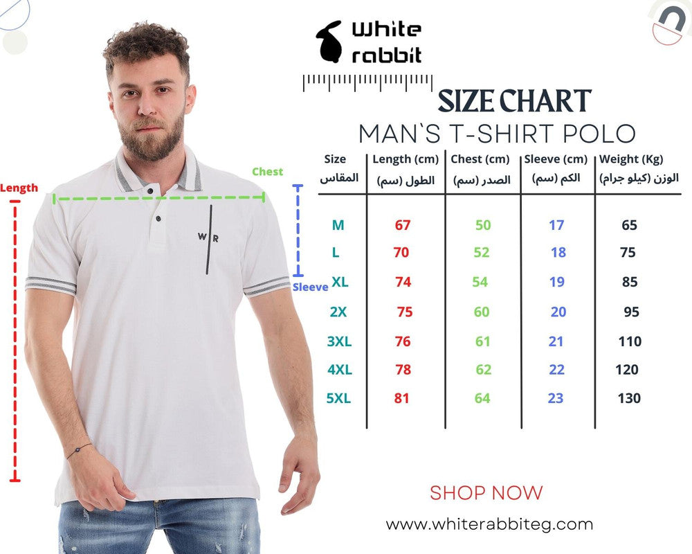 White Rabbit - Men's Polo T-Shirt