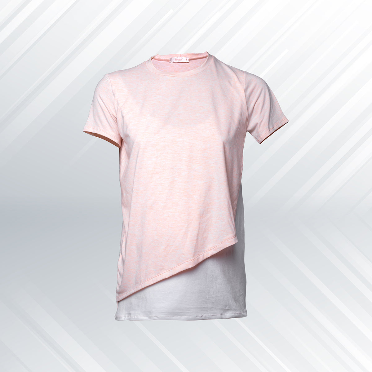 Hesper - side diagonal shirt short sleeves