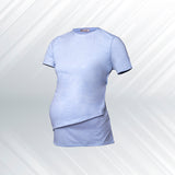 Hesper - side diagonal shirt short sleeves