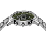 TRNDA STAINLESS STEEL MENS WATCH - ELEGANT SEAWEED GREEN DIAL - TIMELESS TRENDSETTER