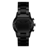 TRNDA STAINLESS STEEL MENS WATCH - TIMELESS BLACK WITH CEDAR BROWN DIAL, FASHIONABLE & DURABLE
