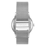 TRNDA STAINLESS STEEL MEN'S WATCH - TIMELESS STYLE WITH UNIQUE GRADIENT DIAL & MESH BAND