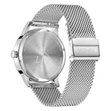 TRNDA MEN'S TIMEPIECE - STAINLESS STEEL MESH WITH UNIQUE SEAWEED GREEN DIAL
