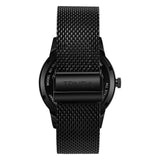 TRNDA MENS STAINLESS STEEL WATCH - TIMELESS SEAWEED GREEN DIAL WITH BROWN MESH BAND